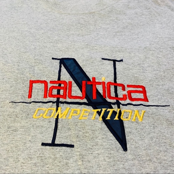 Vintage Single Stitch Nautica Competition Tee - Picture 3 of 7